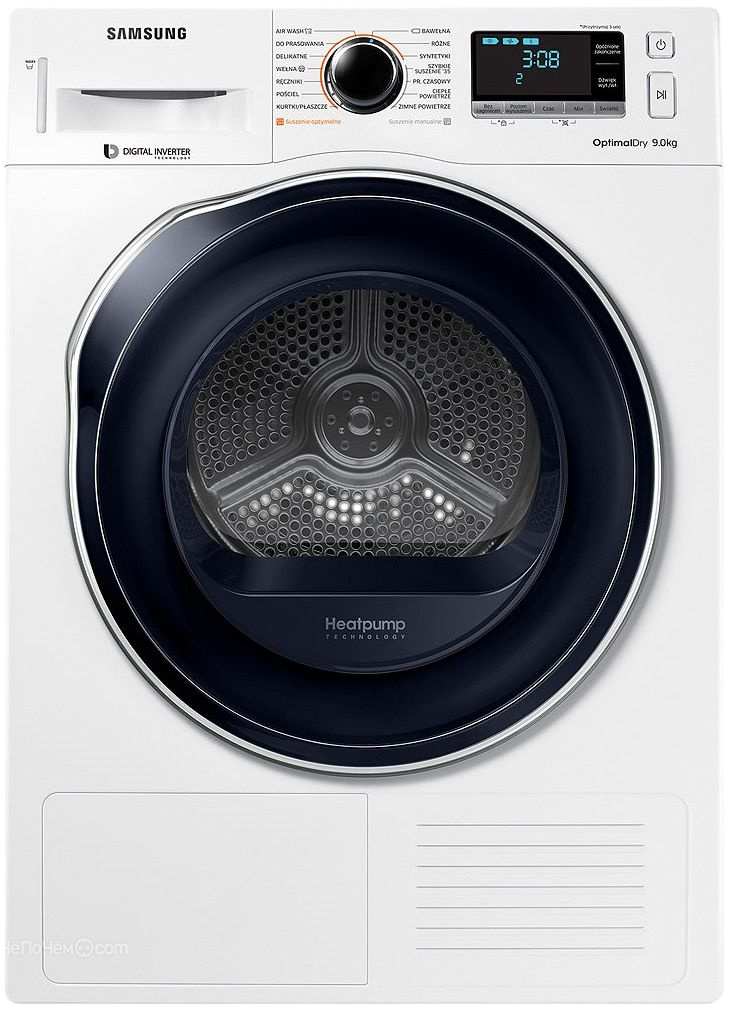 Сушильная машина Samsung DV90M6200CW
